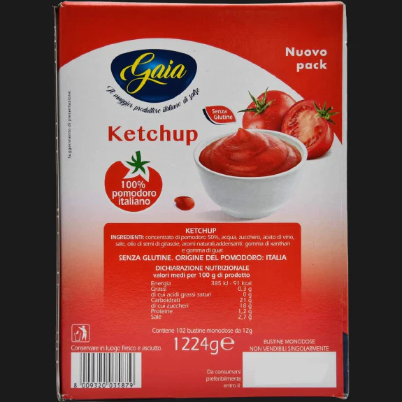 GAIA EXPO KETCHUP MONOPACK X102 12 GR (1 in a box) - Image 3