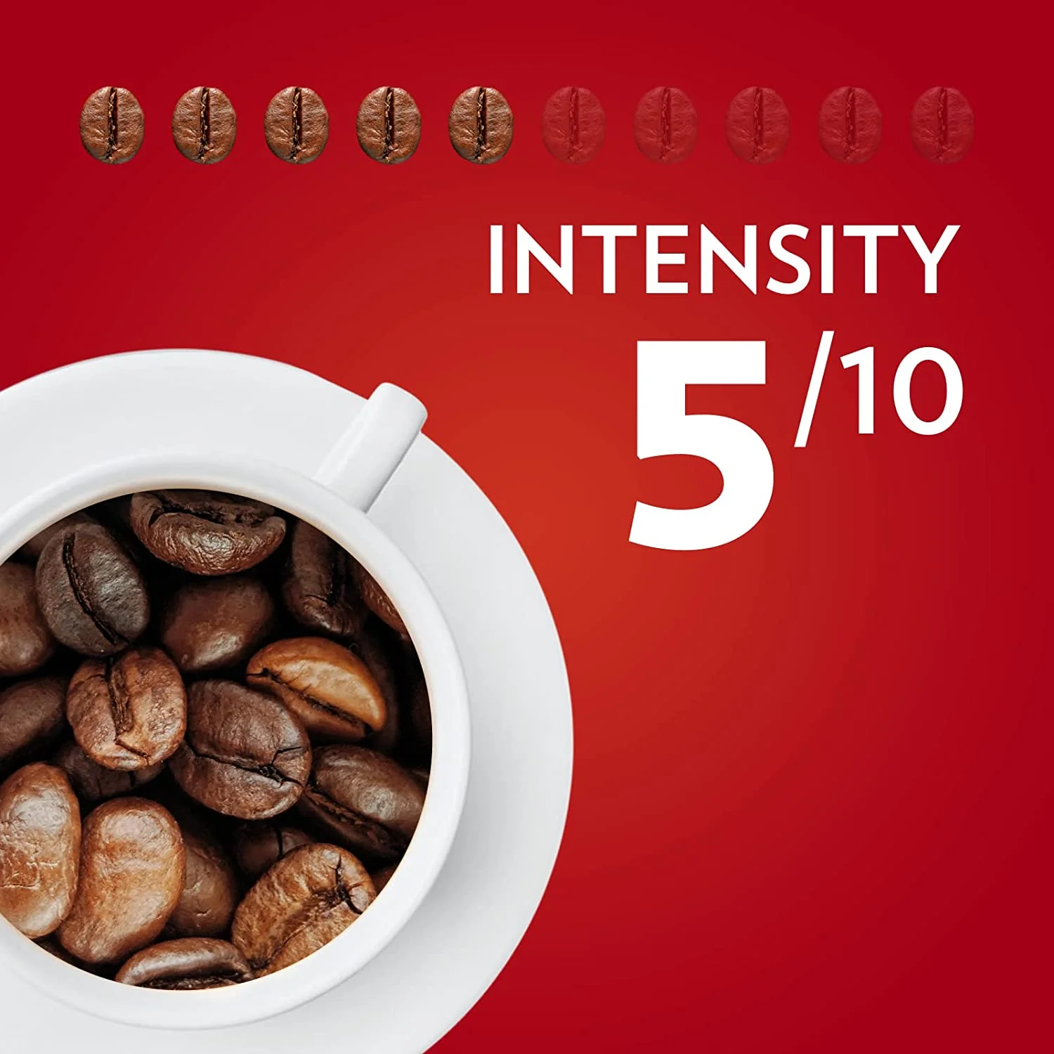 LAVAZZA COFFEE BEANS QUALITA' ROSSA 1 KG (1 in a box) - Image 4